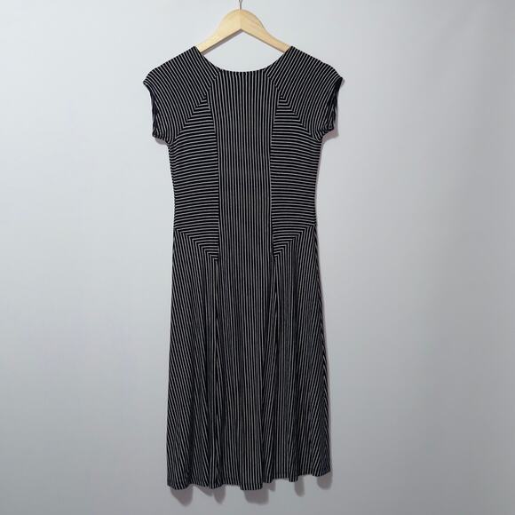 Only hearts striped square neck dress women’s size medium - Picture 2 of 6